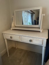 dressing table with mirror