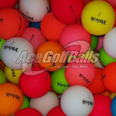 Volvik VIVID Golfbälle - PEARL / GRADE A - von Ace Golfbälle  ️ o  