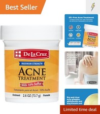 10 Sulfur Ointment - Cystic Acne Treatment for Face and Body - Daily 10 Min ...