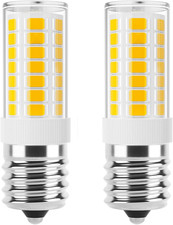 LED Microwave Light Bulbs under Hood 40W Equivalent, E17 LED Bulb Dimmable for R