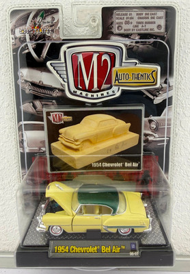 Castline M2 Machines Auto-Thentics. ''1954 Chevrolet Bel Air'' scale 1:64 Rel. 01