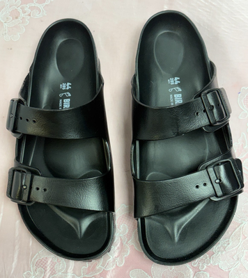 $150- NEW-Birkenstock-Men.s Arizona Black EVA Sandals.US Sz  display picture 3