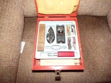 Vintage X-ACTO Deluxe Craft Tool Set  w/ Original Wood Box .