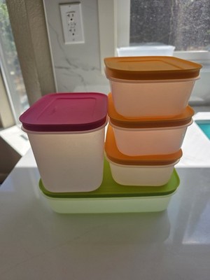 Set Of 5 Tupperware Freezer Mates Plus Containers Near Mint Condition ...