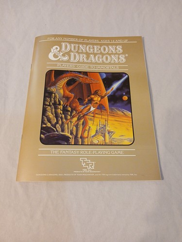 Dungeons & Dragons Immortal Rules Juego en Caja BECMI Casi Como Nuevo - Imagen 5 de 24