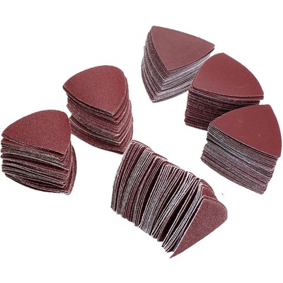 Triangle Sanding Pads, Detail Sander Sandpaper for Oscillating, 3-1/8 Inch As...
