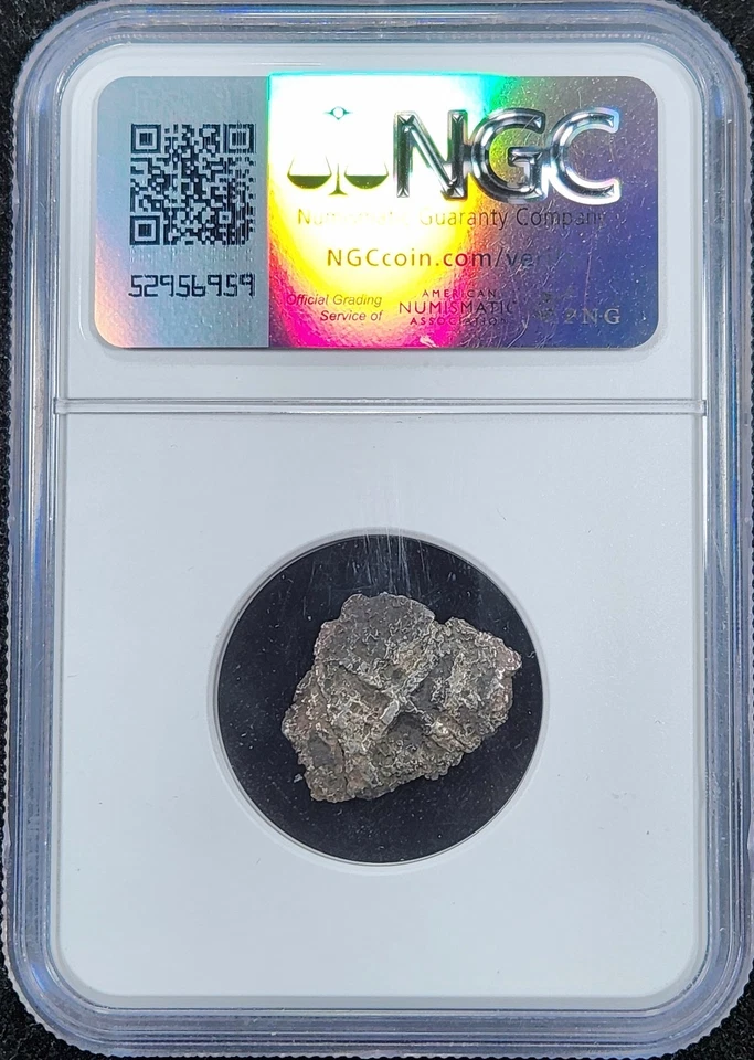 Silver 1668-1747 Spanish Colonial 1/2 Real Shipwreck Coin | NGC Genuine - Image 2 of 2