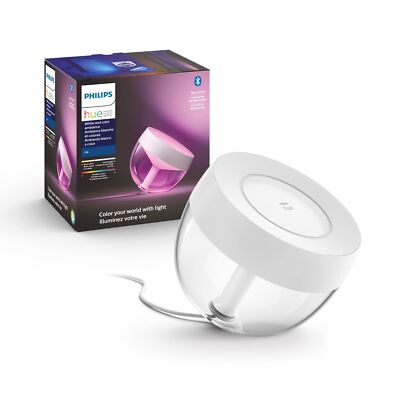 Philips Hue Iris Smart Table Lamp, White - White and Color Ambiance LED Color...
