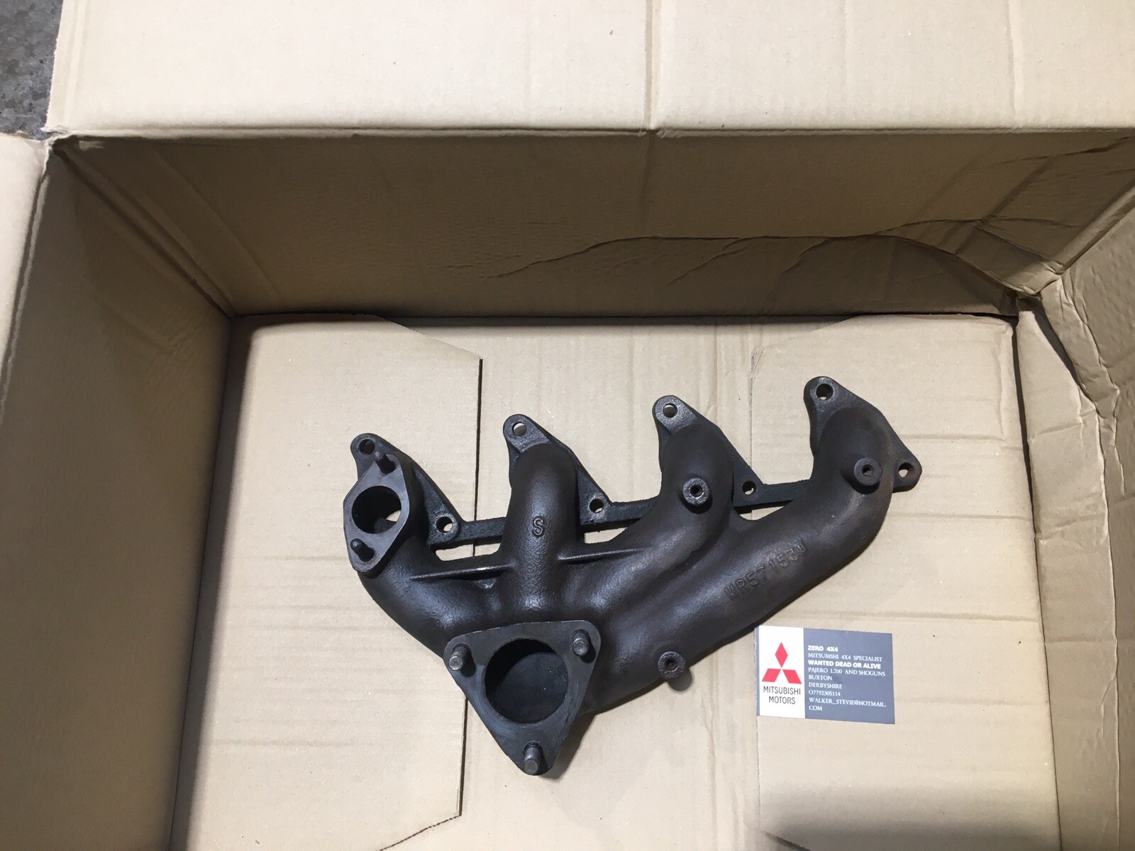 MITSUBISHI L200 manifold out - 173911.4D56 - MR571538 - build 2002  