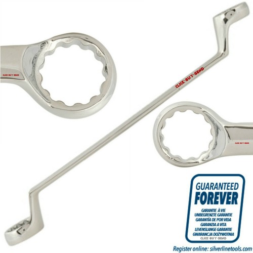 SILVERLINE METRIC DEEP OFFSET RING SPANNER SPANNERS 12mm - 32mm GUARANTEED - Picture 17 of 21