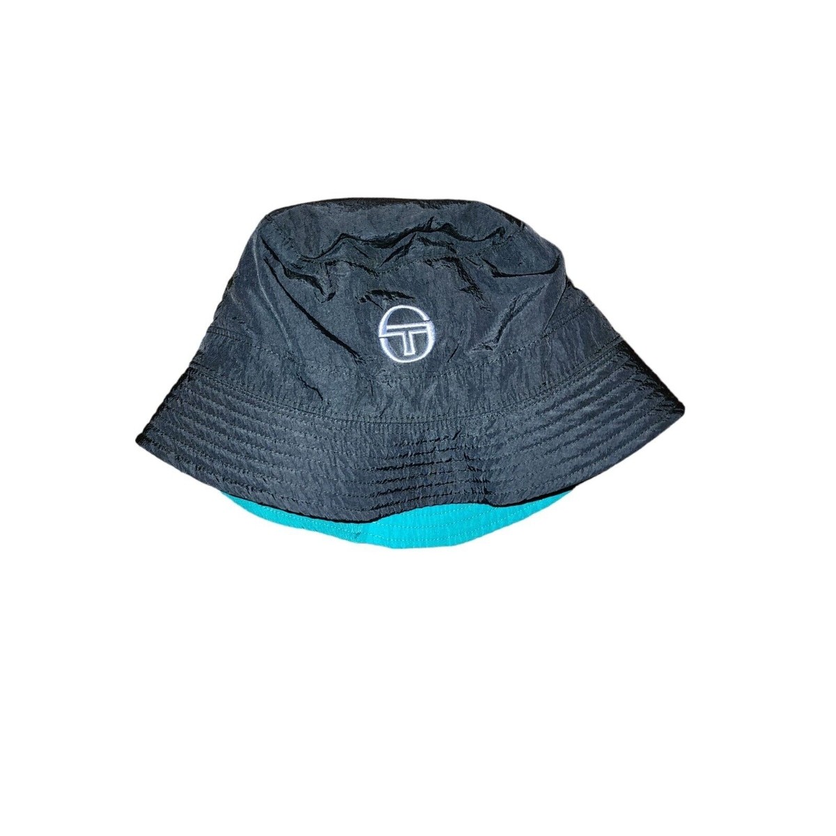 Sergio Tacchini Riviera Reversible Bucket Hat Blue Green White