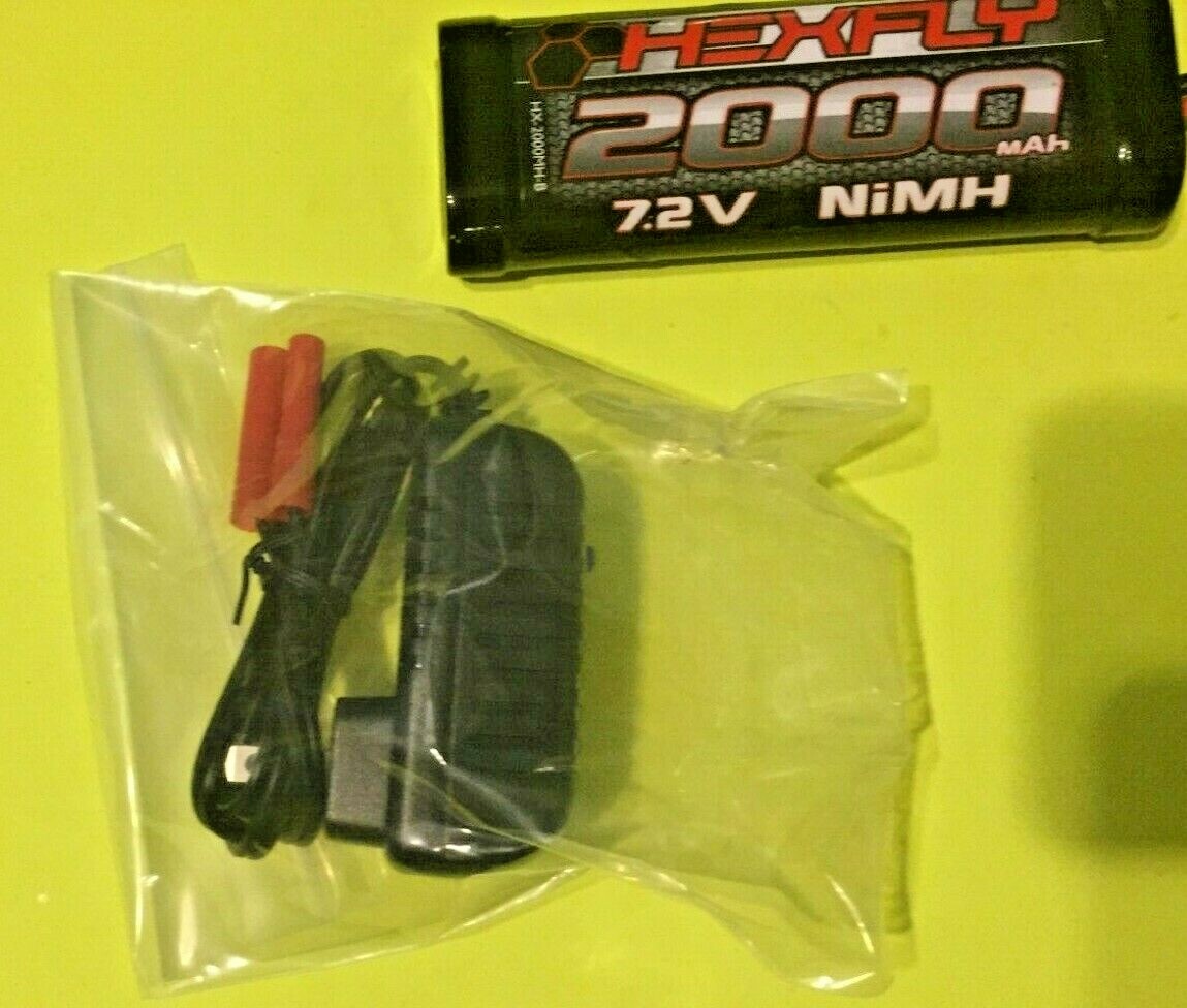 REDCAT RACING Volcano EPX Stock BATTERY AND CHARGE 2000 mAH 7.2V