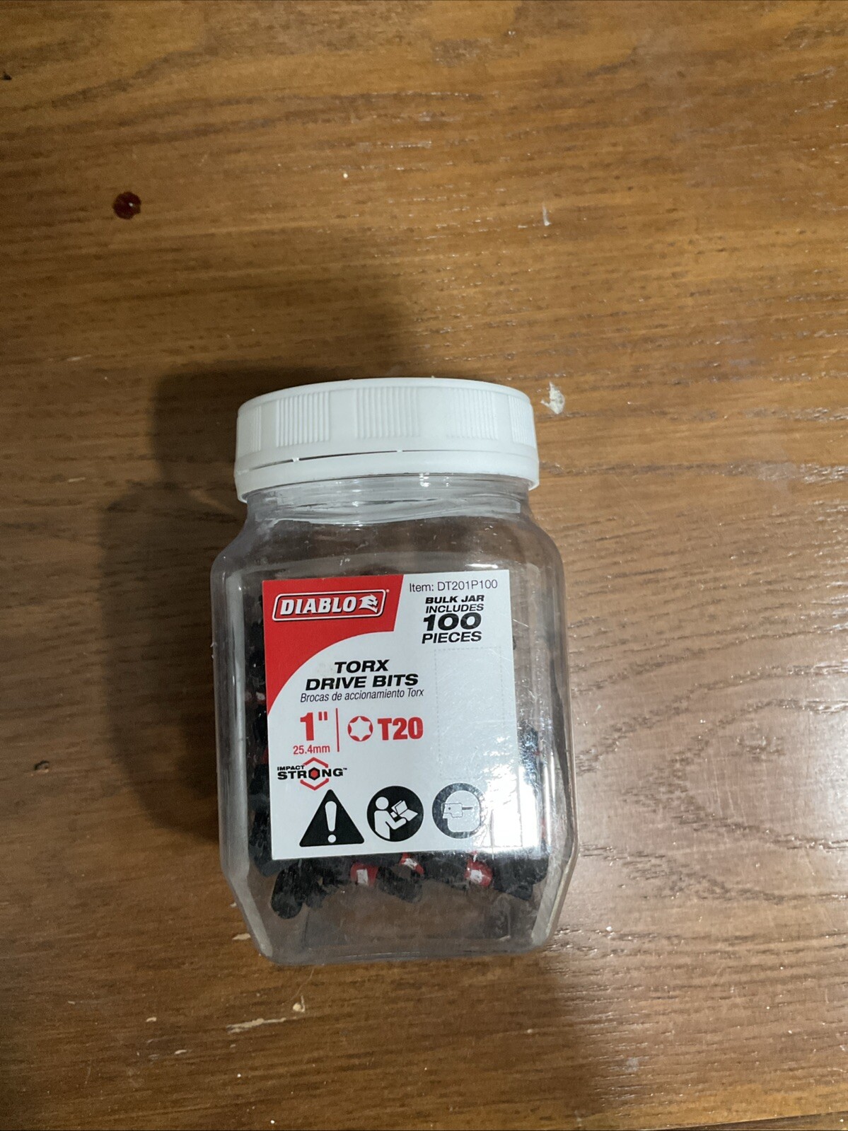 100-Pack Diablo 1-Inch #20 Torx Drive Bits