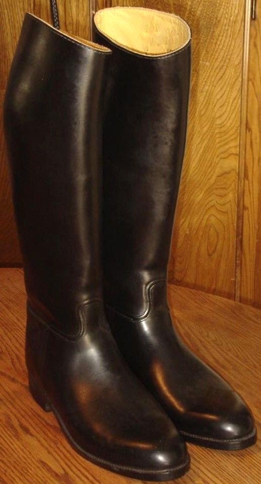 Leather Equestrian Riding Boots English 