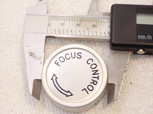 Skytron Intensity Focus Control knob 40mm wide 15mm tall 2 set screws A1-020-51 - Picture 3 of 4
