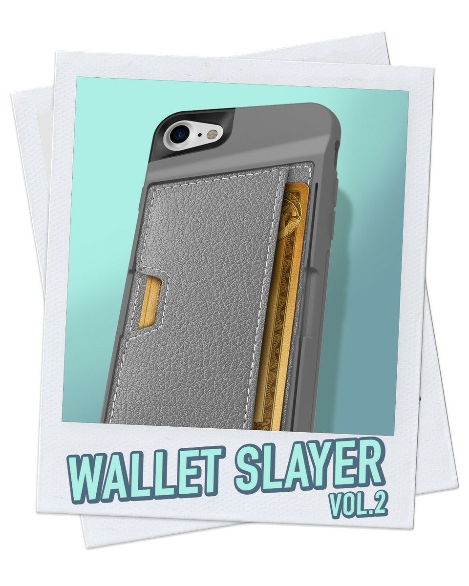 Smartish iPhone SE Wallet Kickstand Case for iPhone 8/7/8+/7+ SE