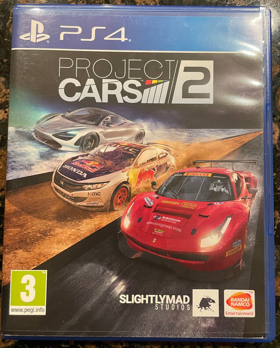 Project Cars 2, Bandai/Namco, PlayStation 4, 722674121262 