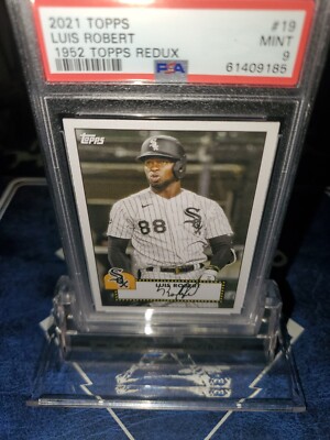 2021 Topps 1952 Redux Luis Robert Retro #19 PSA 9 MINT🔥FACSIMILE