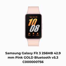 Samsung Galaxy Fit 3 256MB 42.9 mm Pink GOLD Bluetooth v5.3 C000000756