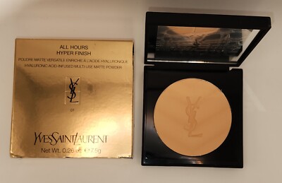 YSL Yves Saint Laurent All Hours Hyper Finish matte Powder In Shade 01 NEW