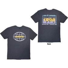 Oasis - 1998 World Tour-USA/Canada - Navy Blue t-shirt