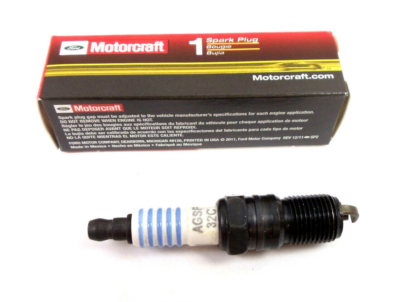 Motorcraft SP-447 AGSF32C Copper Spark Plug 