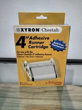 New Xyron 4" Adhesive Runner Cartridge Acid-Free Permanent 30 ft. x 4 in