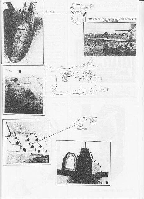 G.91t 1:72 photoetched parts detail set - Immagine 4 di 4