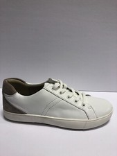 Naturalizer Women  s Morrison, White Lace-Up Sneakers, Size 8.5W