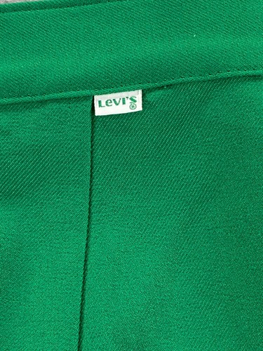 Vintage 70’s Bright Green Levi Strauss Trousers Khaki Pants Women’s 16 White Tab - Picture 12 of 14