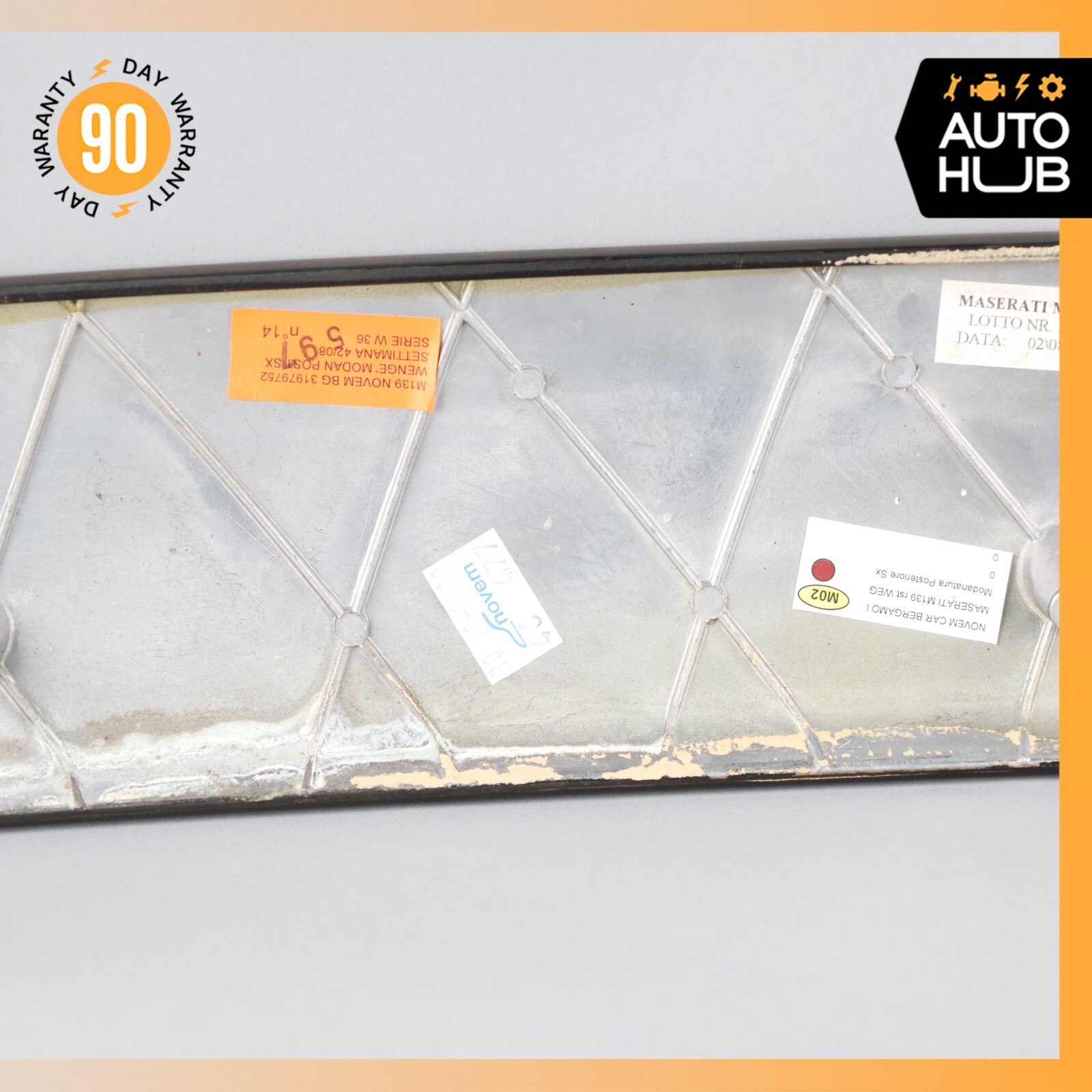 03-13 Maserati Quattroporte M139 Rear Left Side Door Panel Trim Panel OEM 50k