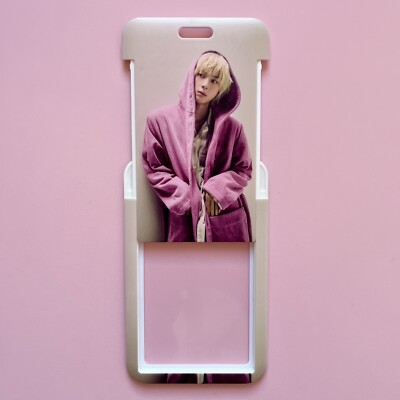 BTS Jin Happy solo album photocard holder case keyring Seokjin