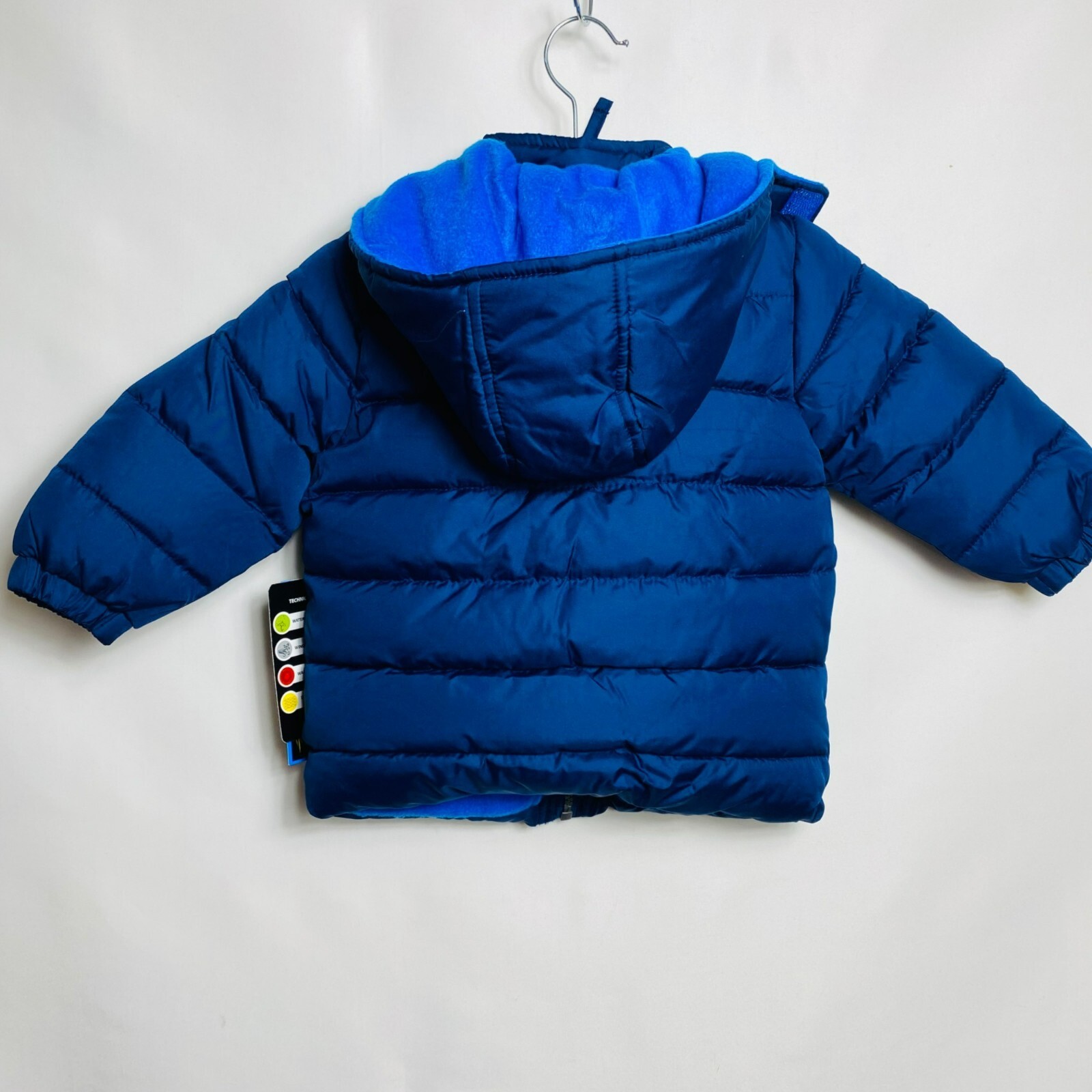 Ixtreme 18M baby Boys hooded Fleece Lined puffer jacket blue NWT. eBay