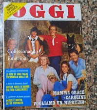 Oggi rivista n.23 1980-Grace Kelly-Carolina di Monaco-Paolo Rossi-Giorgi-Fellini