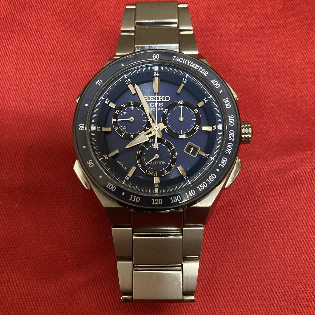 Seiko Astron 8X82-0AR0-1 SBXB127 Chronograph Date Solar Mens Seiko Astron 8X82-0AR0-1 SBXB127 Chronograph Date Solar Mens