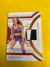 RS31530 2024 National Treasures WWE Treasured Threads Katana Chance #71/99