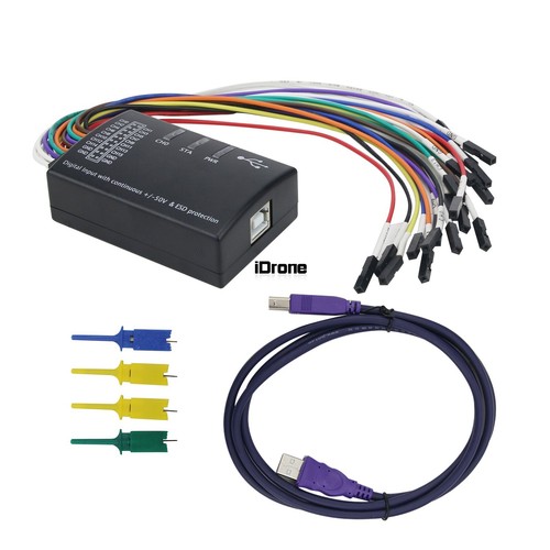Mini 16 Logic Analyzer USB 100M Max Sample Rate 16CH Version 1.1.34 Fit 1.2.10 - Bild 2 von 7