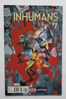 All-New Inhumans #1   KEY 1st Appearance Of Panacea! 1st Appearance Swain!