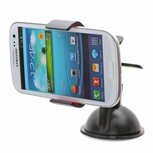For Samsung Galaxy S20/S21/S23/S24 FE - Windshield Car Mount Holder Glass Cradle - 第 5/12 張圖片