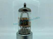 AMPEREX ECC88 6DJ8 Dimpled Getter A-Frame Vacuum Tube AT1000 TESTS NOS (Single)