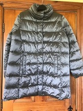 Dunnes Silver Grey Padded Coat Size Large Mid-length Brand New With Tags