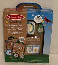 Melissa Doug Lets Explore Indoor/Outdoor Scavenger Hunt Play Set Age 4