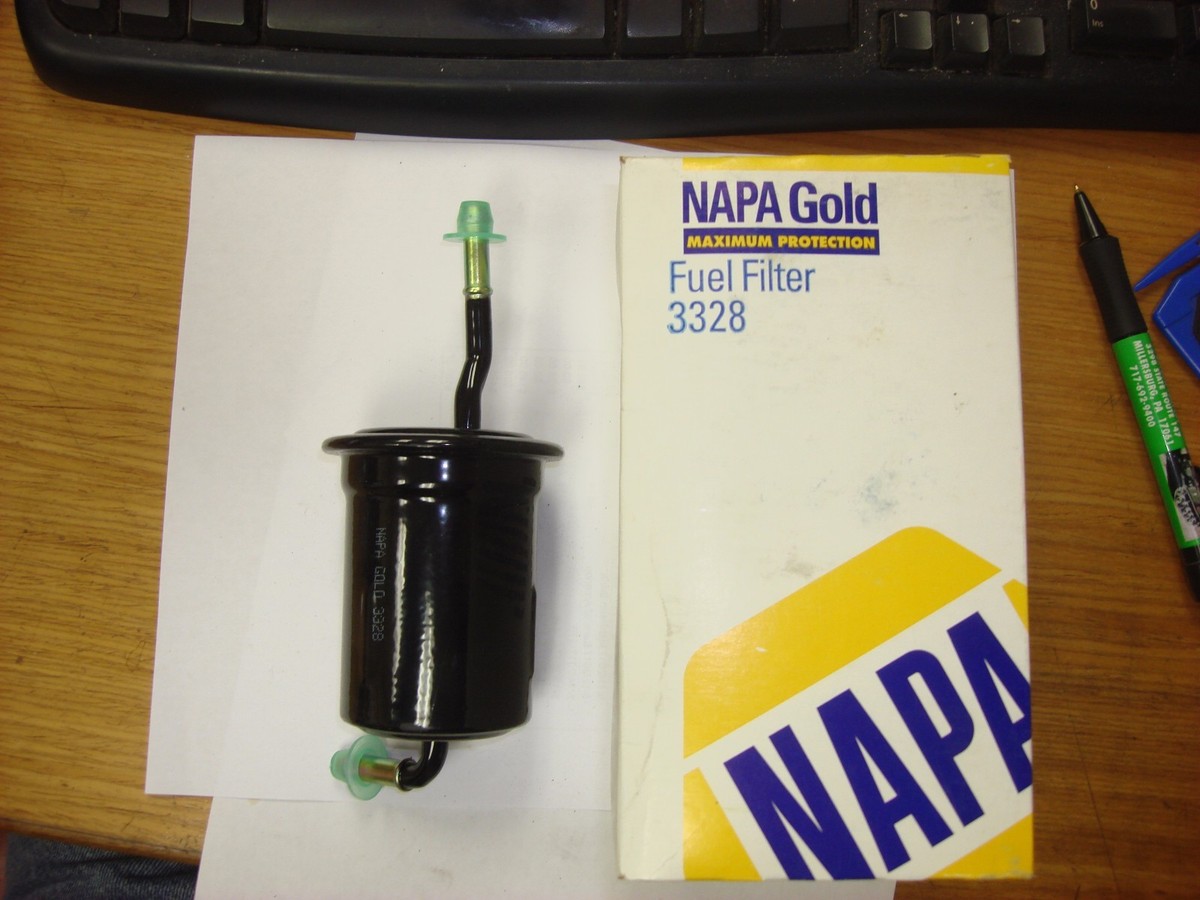 ルチェルナあり 3328 Napa Gold Fuel Filter (33328 WIX) Fits BMW 740I, Ford Probe
