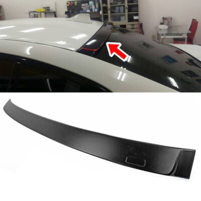 Unpainted ABS Fit FOR BMW F10 5-SERIES Sedan A Type Roof Spoiler Wing