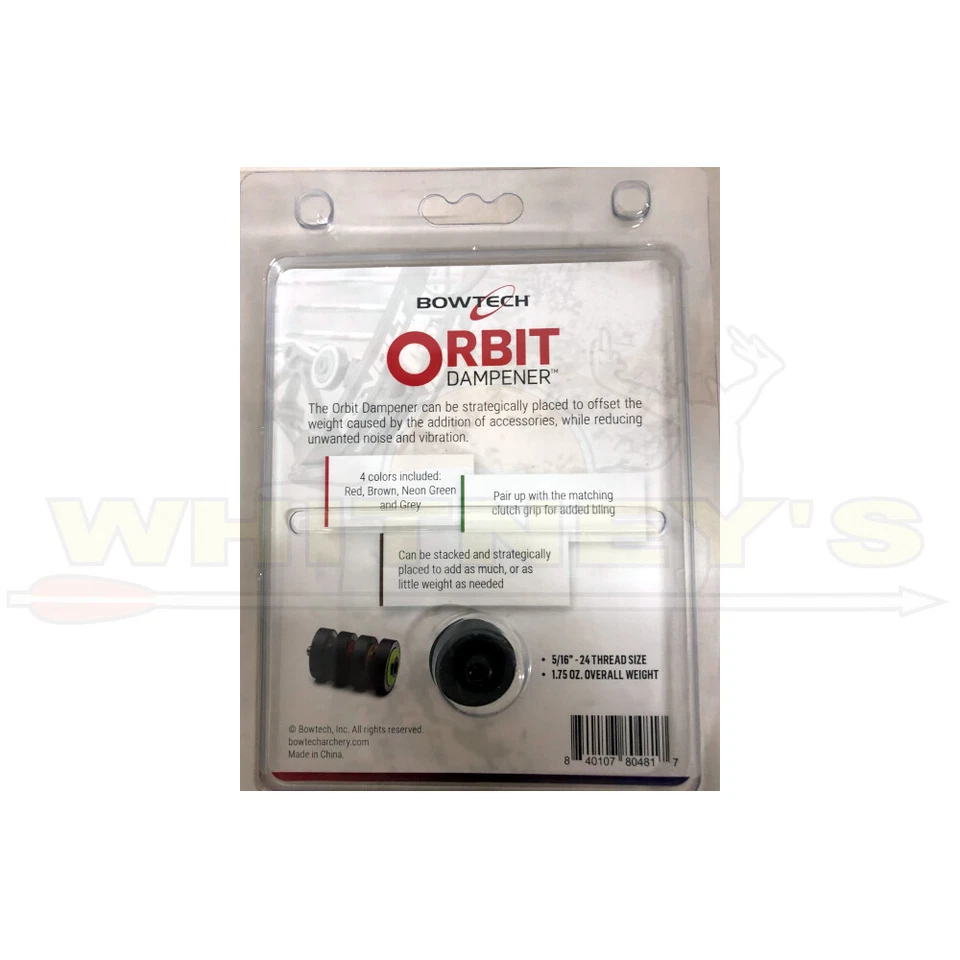 Bowtech Orbit Dampener Set - 4pk - 10091 - Image 2 of 2
