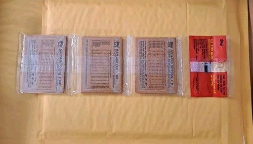 1988 Topps Baseball Rack Pack - Jim "Catfish" Hunter GlossyAll-Star HOF - Picture 3 of 4