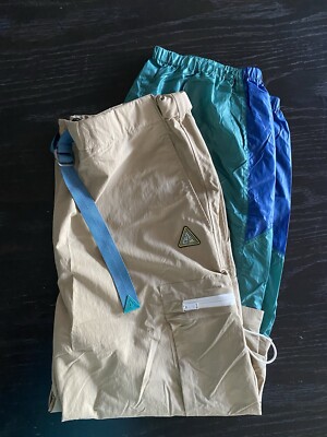 FLASH SALE Lanvin Logo Belted Convertible Zip Cargo Pants Shorts IT50 Size US 34