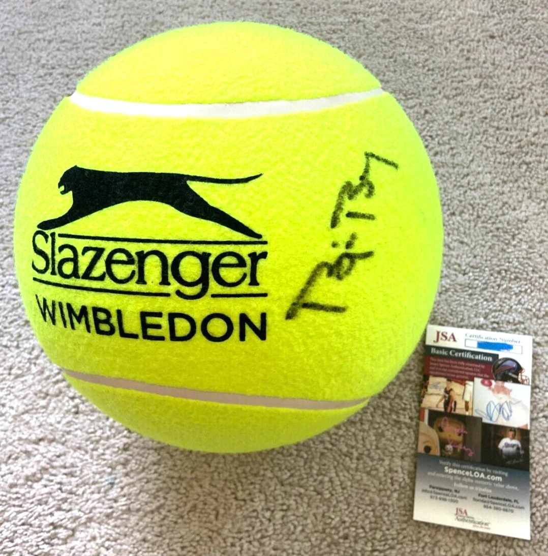 Ballon De Tennis Penn Dédicacé Par Bjorn Borg - Original, Livraison Gratuite