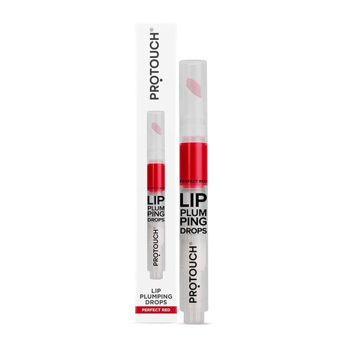 PROTOUCH Glossy Lip Plumping Drops - Perfect Red