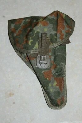 GERMAN MILITARY WALTHER P38 P1 GERMAN BUNDESWEHR CAMO HOLSTER #W26